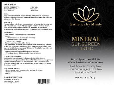 Package Label (Mindy 203)